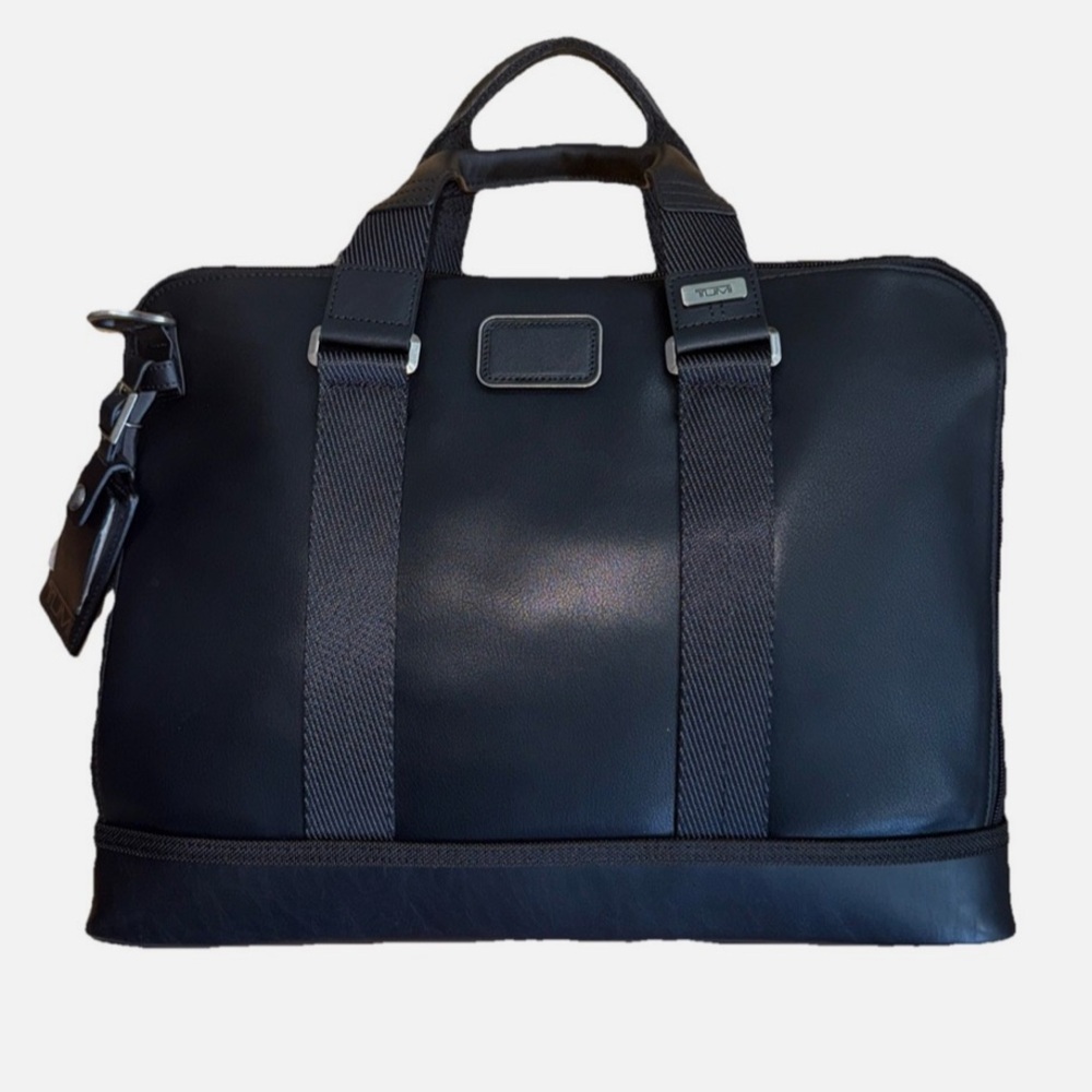 Tumi Owens Black Briefcase